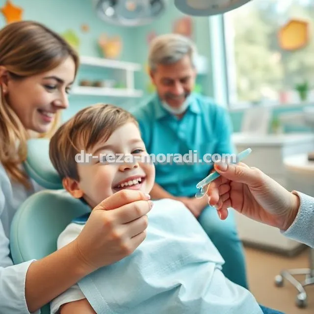 خدمات ارتودنسی کودکان با مشاوره اولیه والدین در تهران زعفرانیه